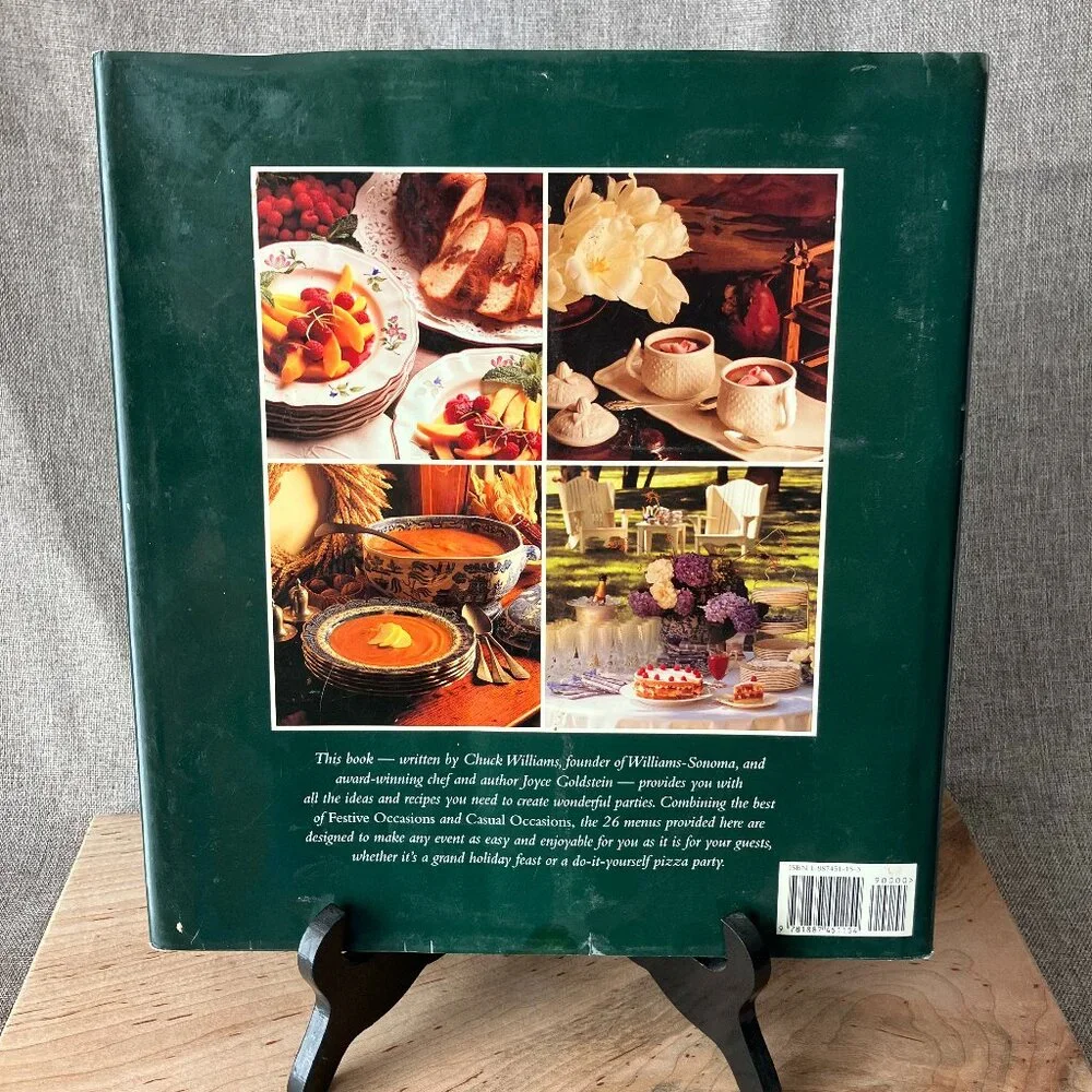 Williams Sonoma Complete Entertaining Cookbook 1998